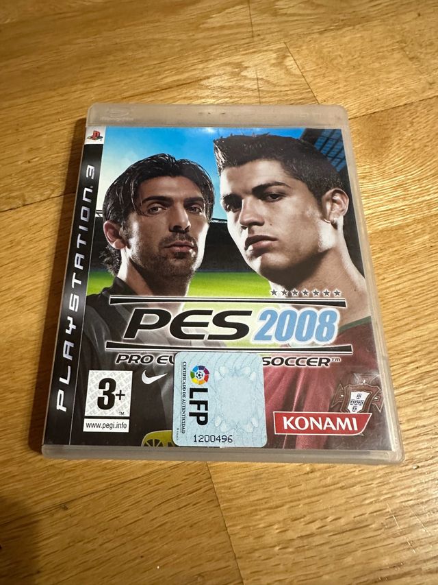 juego play 3 pes 2008
