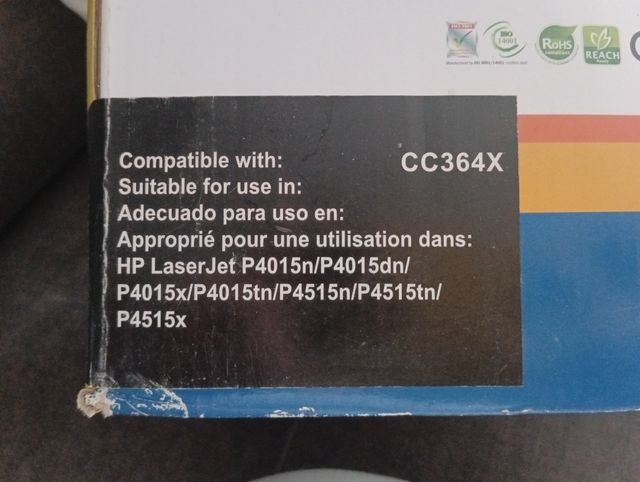 Tóner CC364X para HP LaserJet 4015/ 4515