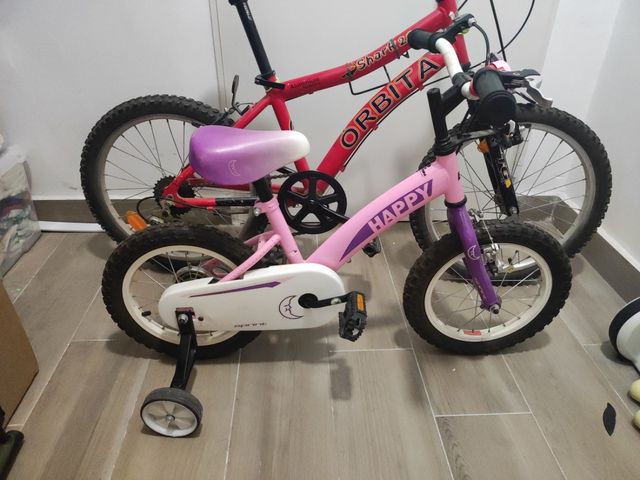 Bici niño rosa/morada BH Happy