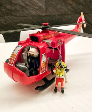 Equipo de rescate marino de playmobil