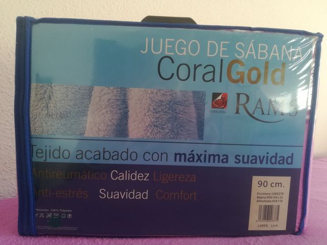 Juegos de sábanas de coralina