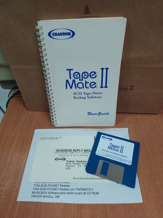 TAPE MATE II Backup Software (Trantor) 