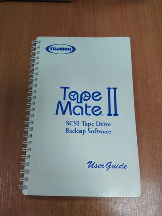 TAPE MATE II Backup Software (Trantor) 