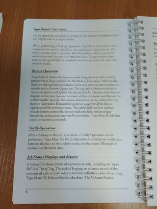 TAPE MATE II Backup Software (Trantor) 