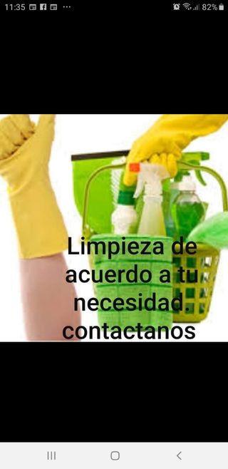 Servicios de limpieza.