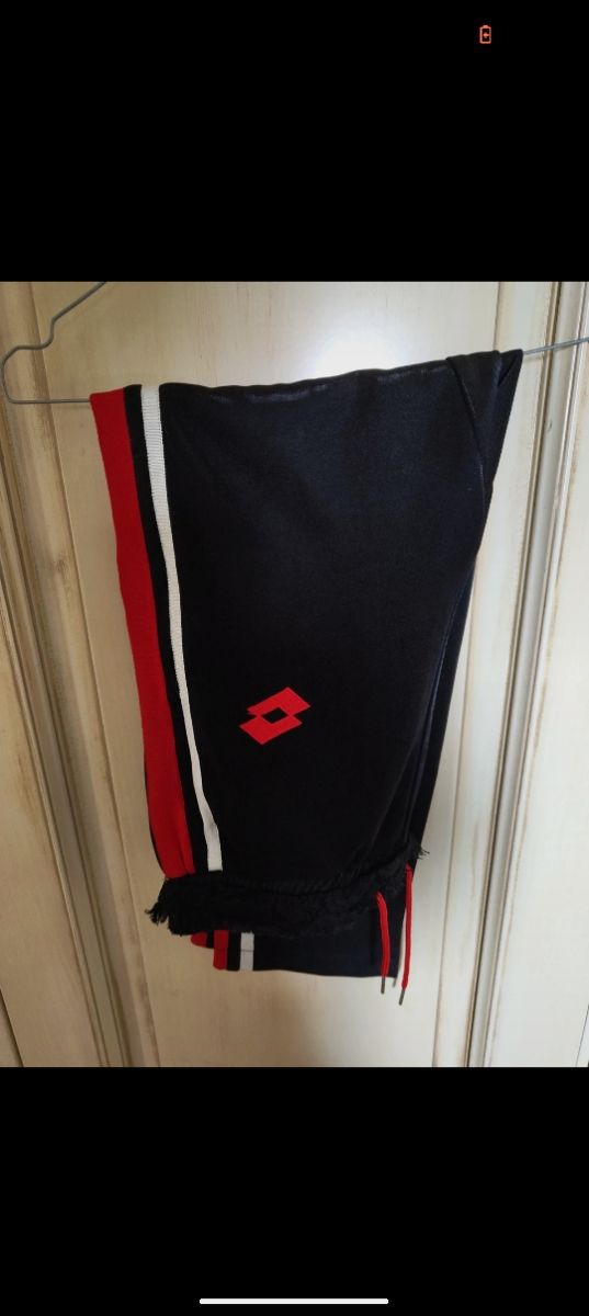 Pantalone tuta "Lotto" con ricami in pizzo