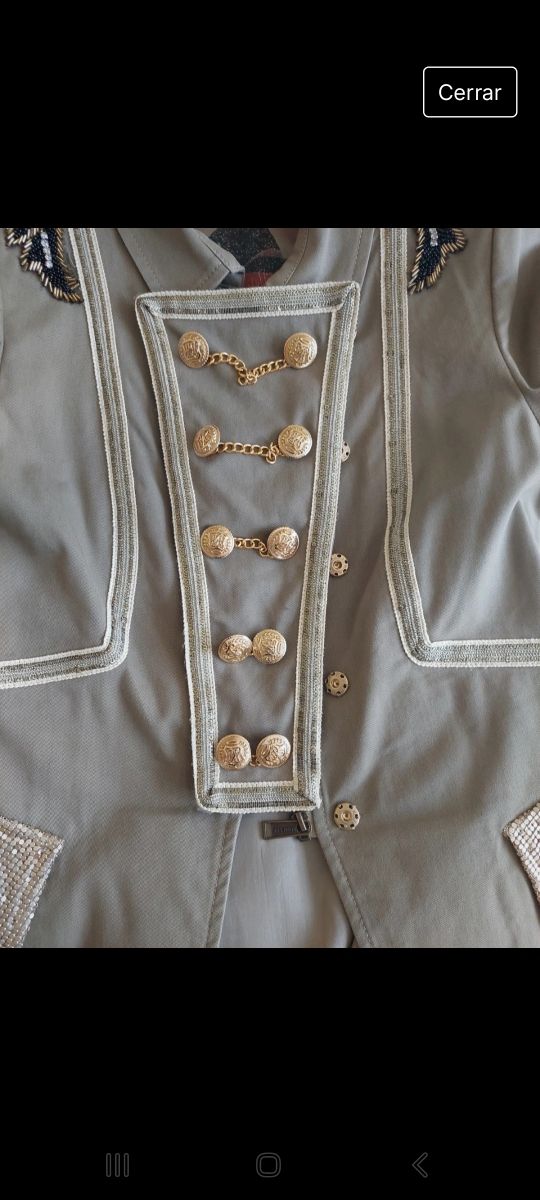 Chaqueta levita holy preppy xs