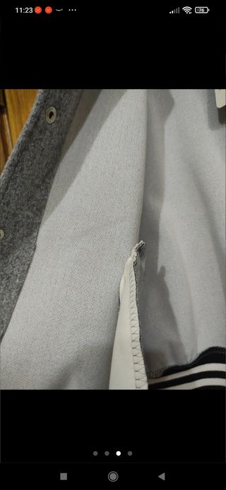 Cazadora bomber universitario o beisbol