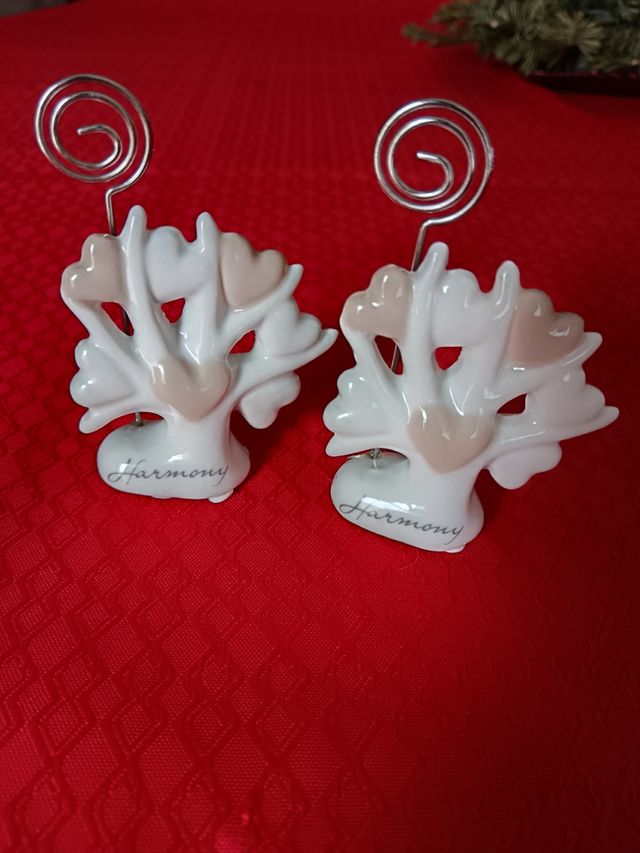 Portafoto in ceramica albero