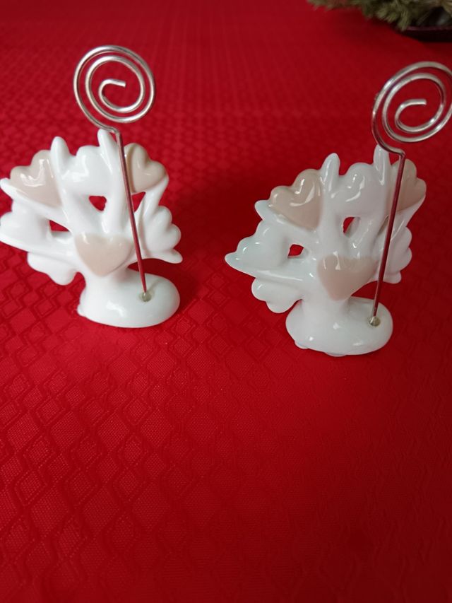 Portafoto in ceramica albero