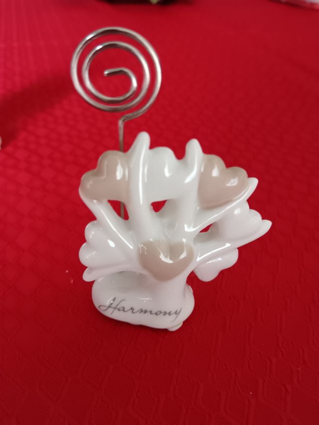 Portafoto in ceramica albero