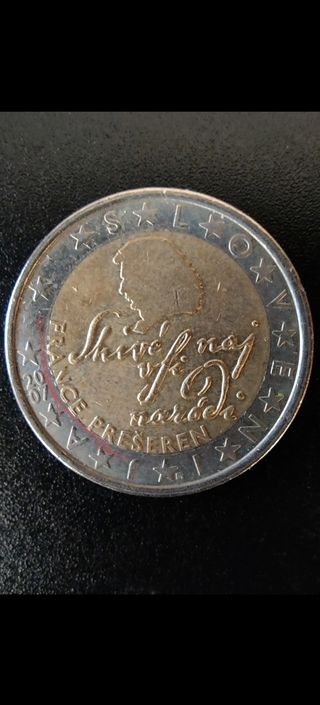 Le 2 EURO France Preseren SLOVENIA 2007