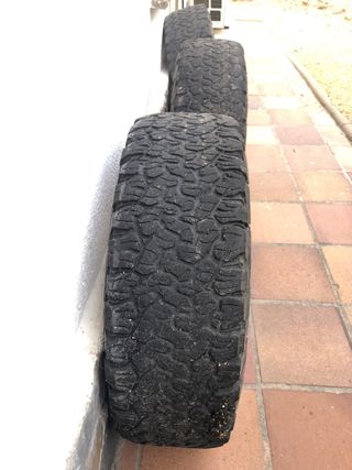 Juego 5 Neumaticos BF goodrich A/T 265/75R16