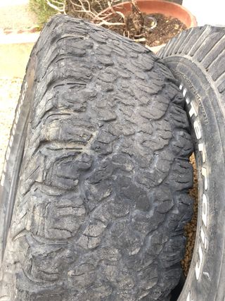 Juego 5 Neumaticos BF goodrich A/T 265/75R16