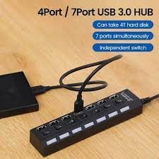 Concentrador de puertos USB 2,0 