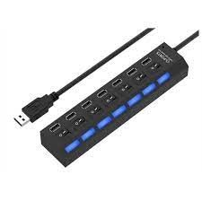 Concentrador de puertos USB 2,0 