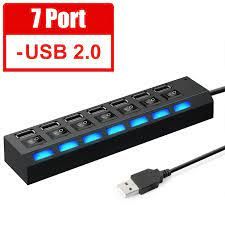Concentrador de puertos USB 2,0 