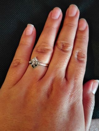 Anillo de plata de ley nuevo
