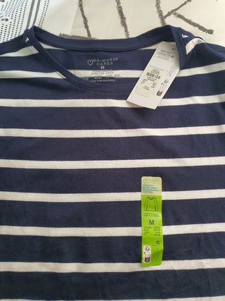 camiseta rayas nueva