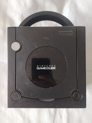 Gamecube consola negra Nintendo