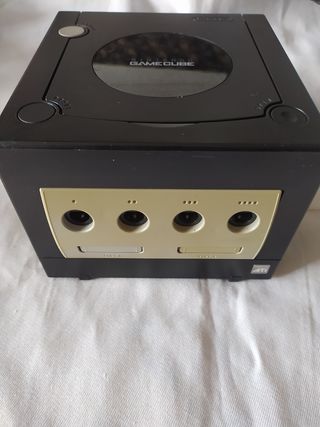 Gamecube consola negra Nintendo
