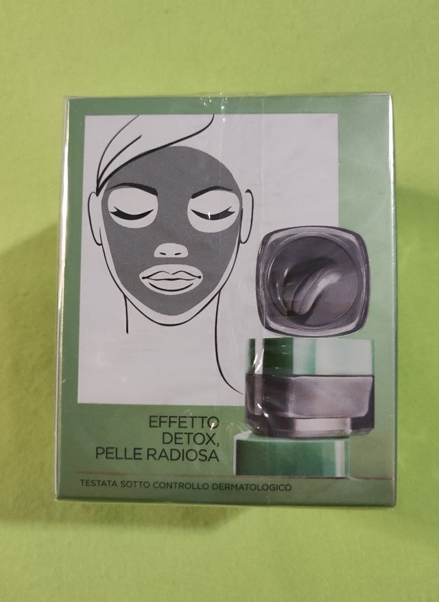Maschera detox argilla pura