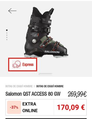 Botas esquí Salomón