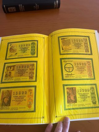 Album decimos de loteria 1986