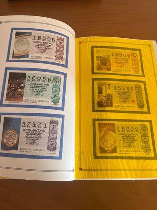 Album decimos de loteria 1986