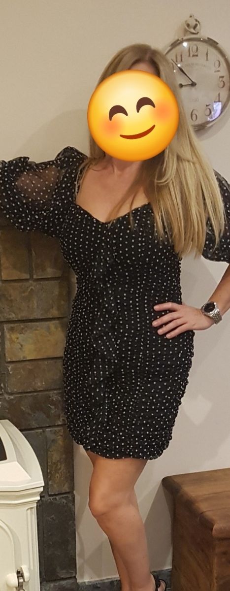 Vestido drapeado Zara