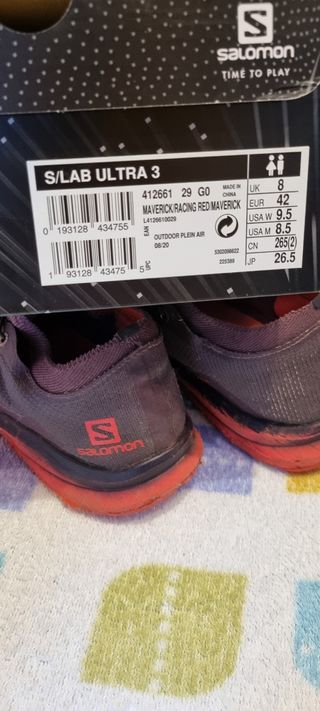 Zapatilla Salomon S-lab ultra 3