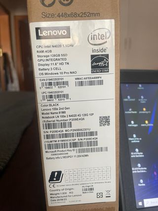 Portatil Lenovo 100e 2ND Gen