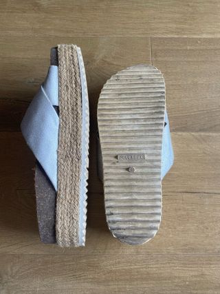 Sandalias plataforma numero 40