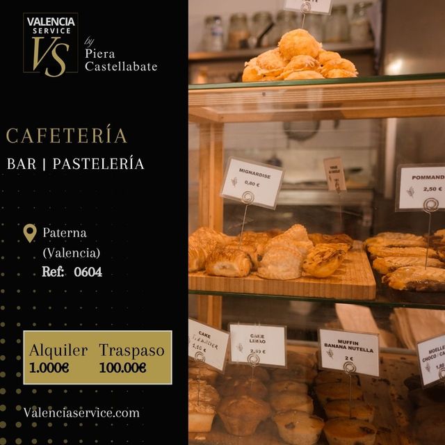 0604 - CAFETERIA-BAR-PASTELERIA EN PATERNA