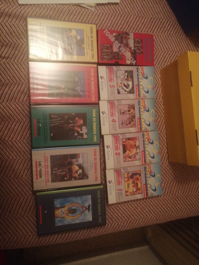 Indurain 5 tours Fitas VHS