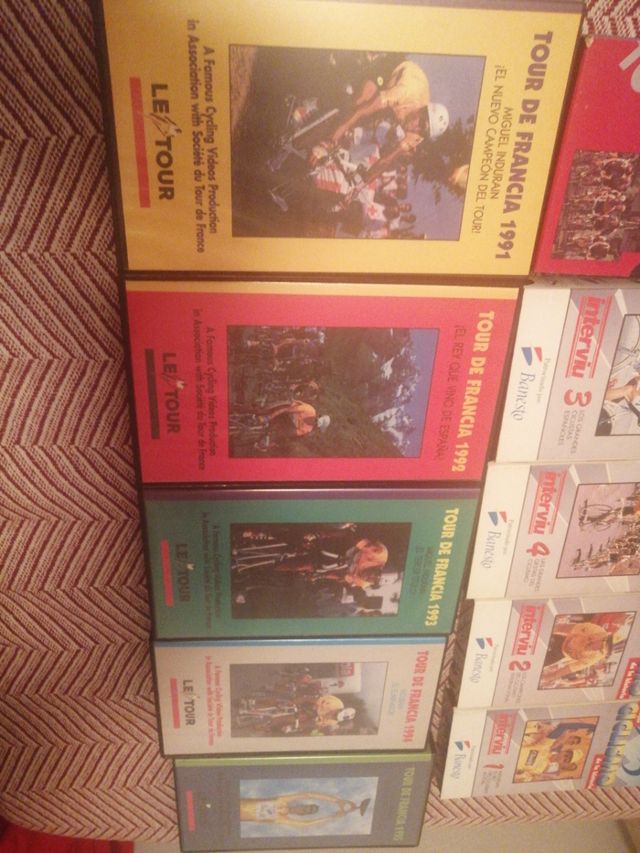 Indurain 5 tours Fitas VHS