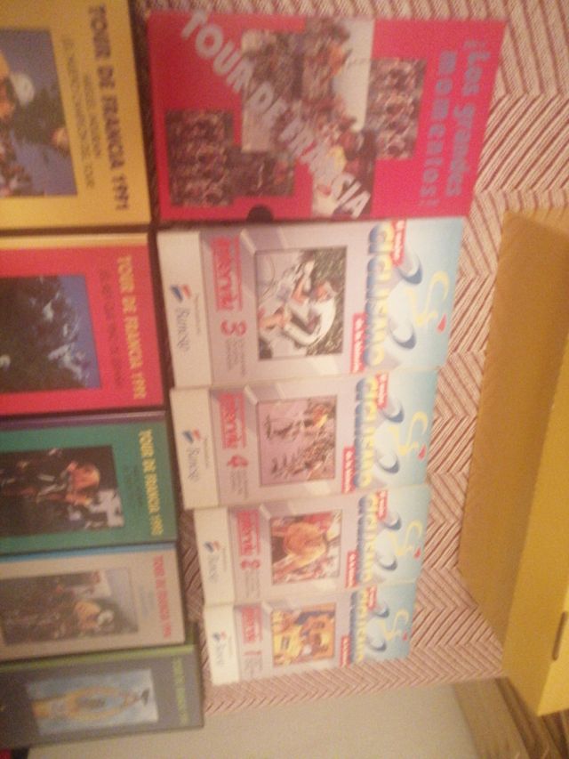 Indurain 5 tours Fitas VHS