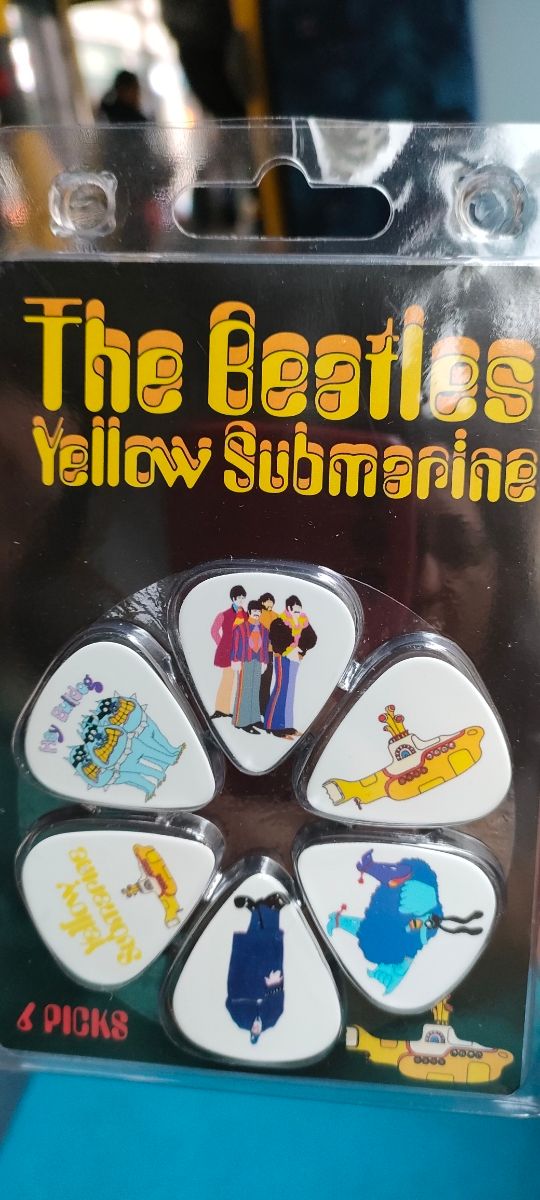 Púas guitarra Beatles