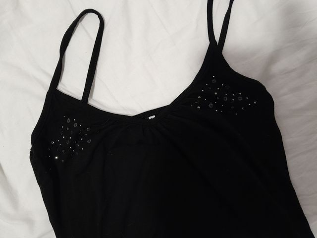 Camiseta pedreria tirantes