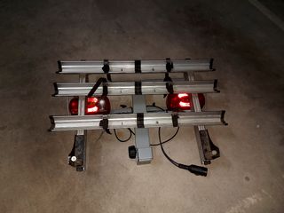 Portabicicletas tres bicis enganche