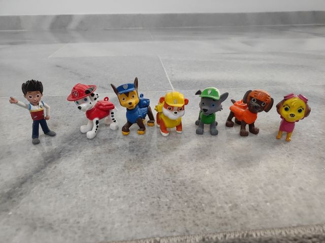 Colección muñecos de la Patrulla Canina 