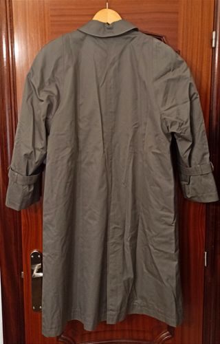Gabardina Señora color gris forro piel