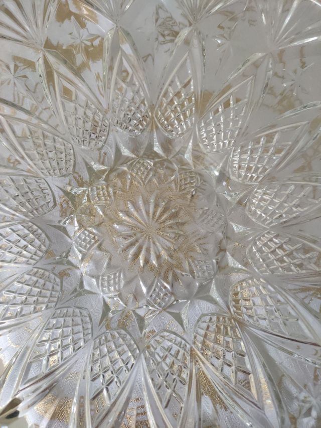 Centro de mesa/ fuente redonda