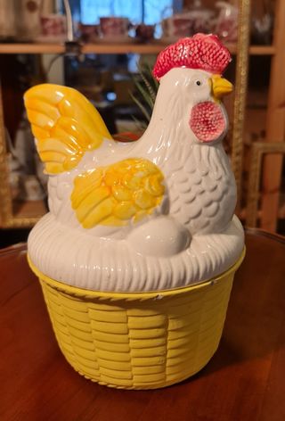 Gallinella d'uovo in ceramica