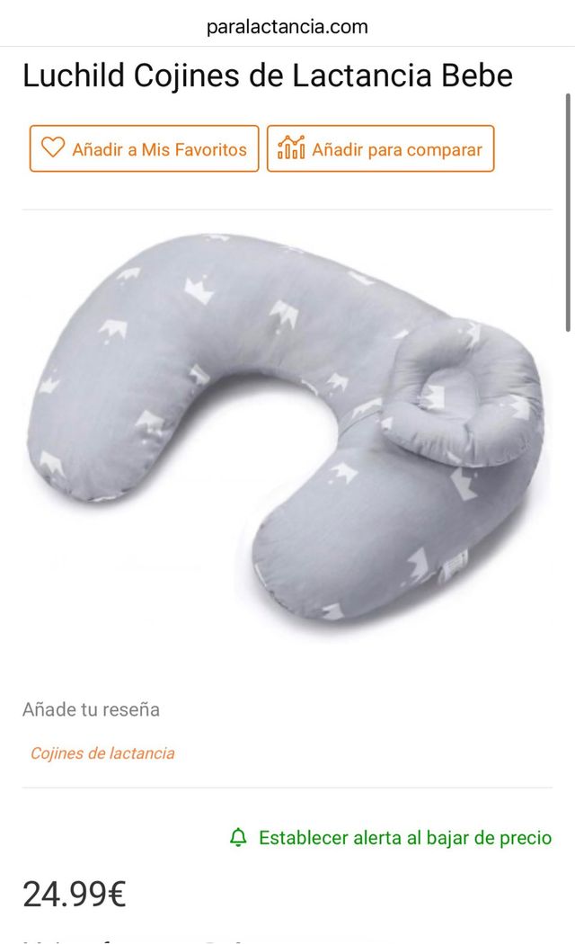 Cojines de Lactancia Bebe - Luchild