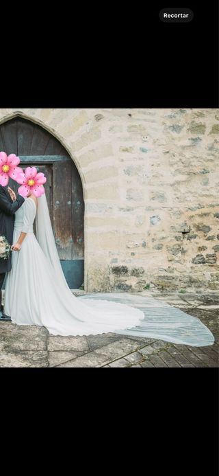 Vestido de novia de diseñadora