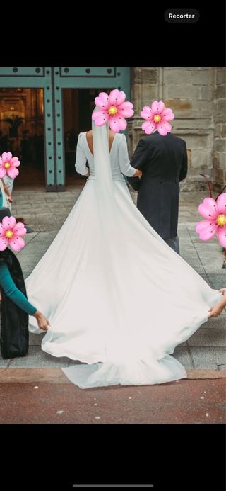 Vestido de novia de diseñadora