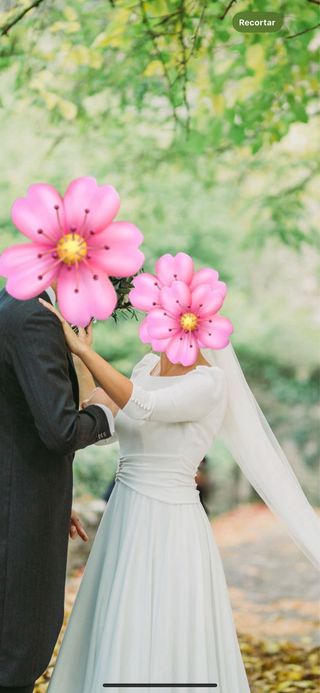 Vestido de novia de diseñadora