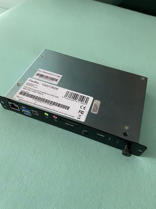 Ordenador OPS i5 2 x 2,7 GHZ SSD 128GB 4 GB ram