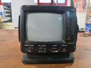Mini radio televisor